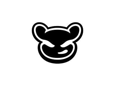 Character Logo Design branding character dark design face icon illustration logo no fear production symbol typography