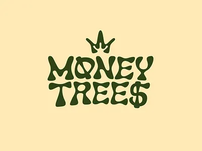 Money Trees branding custom design identity illustration logo type typography vector