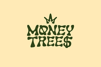 Money Trees branding custom design identity illustration logo type typography vector