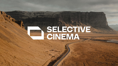 Selective Cinema Brand Identity brand identity branding film logo logo construction logo design logo identity studio visual identity