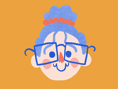 Eisley cutie glasses illustration portrait
