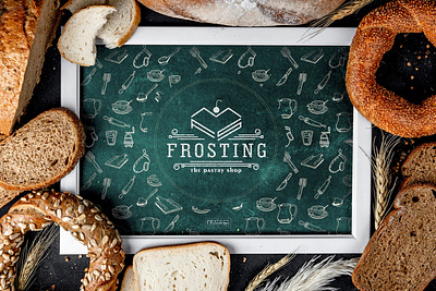 FMS Frosting Logo-Design branding graphic design logo