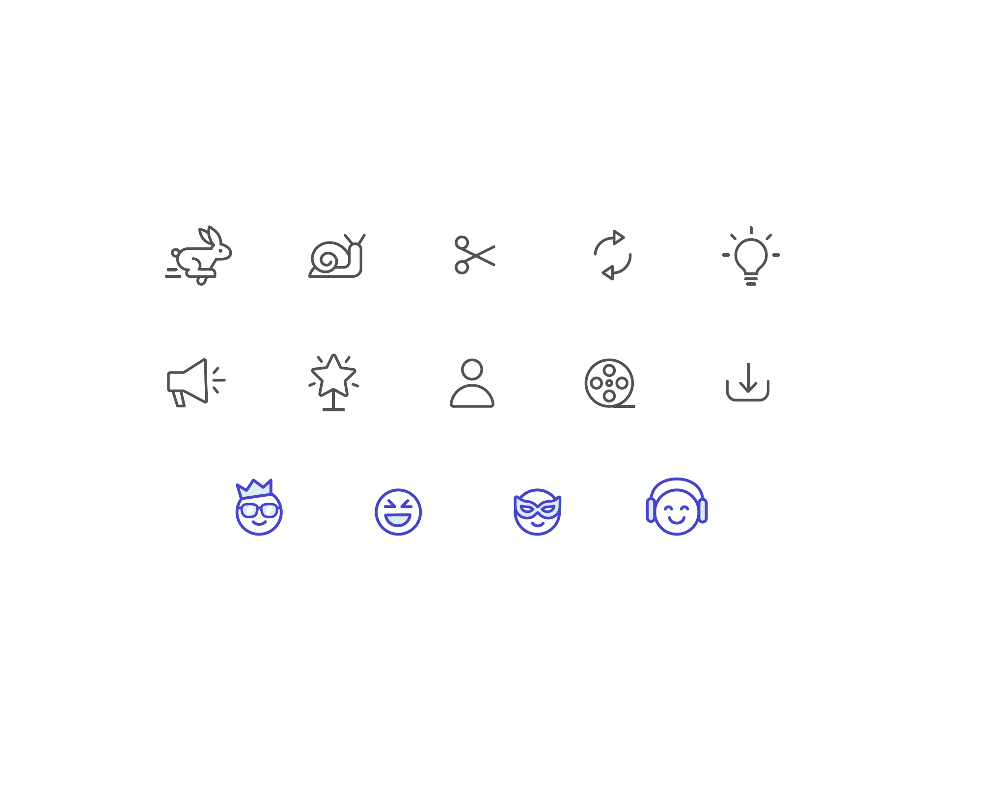 Custom app icons branding design graphic design icons illustration vector visual