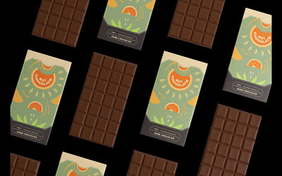 'Not Just Chocolate' branding chocolate packaging concept design digital art graphic design graphic illustration illustration illustrator logo mockup orange packaging photoshop warm colours