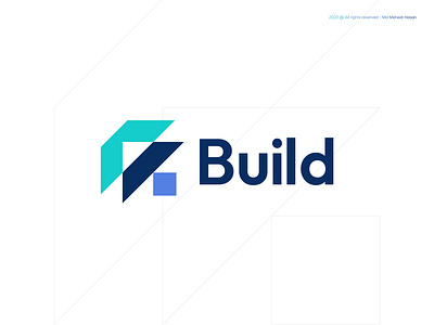 Build abstract brand identity branding build building estate home house logo logo agency logo designer logos mark morden presentation real estate startup logo typogaphy vector