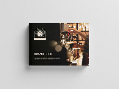 Brand Book design for full moon coffee brand brand book branding coffee design color coffee logo design