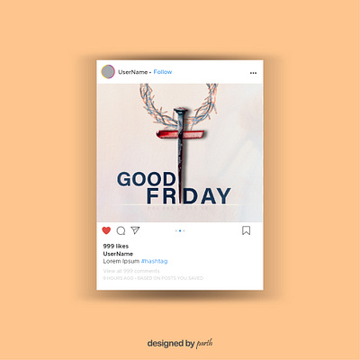 "Good Friday: Solemn Reflections, Renewal" app branding design graphic design illustration logo typography ui ux vector