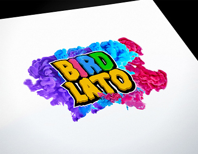 Bird Lato Color Smoke Logo Design medical cannabis packaging