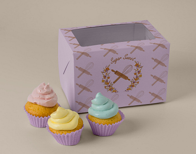 Sugar Sweet Bakery branding design graphic design illustration logo