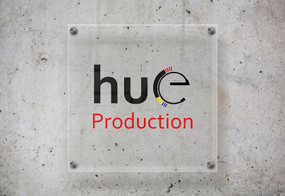 Hue Production branding design graphic design illustration logo