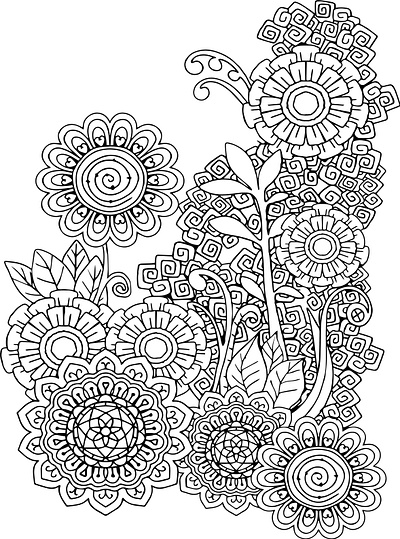 Mandala Illustration alpona doodleart floral handdrawing illustration mandala mandalaart organic pattern vactor