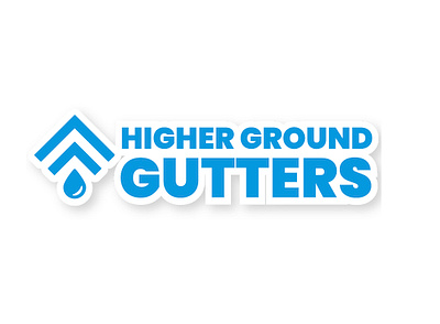 Logo for an Orlando Gutter Company branding design graphic design logo