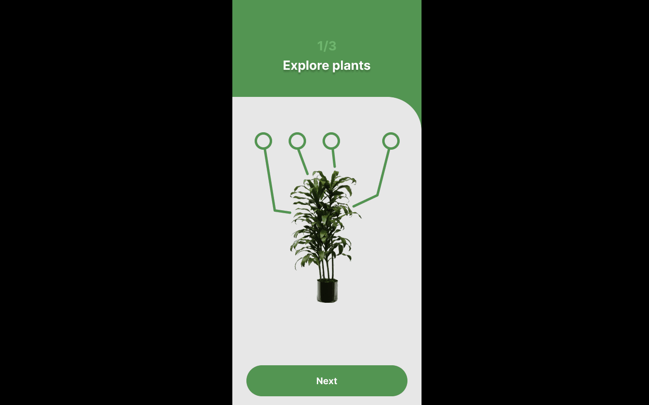 023 Onboarding 023 023onboarding 23onboarding adobe xd animation app app design daily ui dailyui dailyui023 dailyui23 design figma graphic design onboarding plants smart animate ui