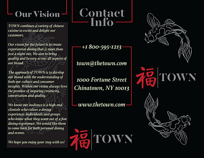 TOWN Brochure (Mock Business Branding) branding design graphic design illustration photo manipulation typography vector