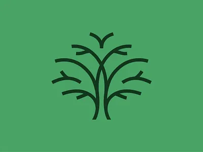 Meristem Tree branding design illustration logo tree vector