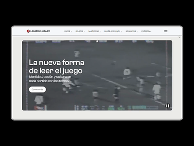 La Caprichosa Perú | Blog de fútbol peruano design figma ui web webdesign webflow