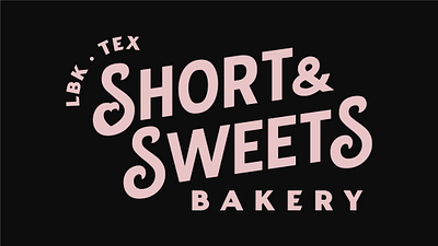 Short & Sweets Bakery bakery branding