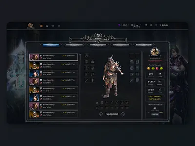 Game Dashboard dark mode dark theme dashboard design design inspiration game game analytics game dashboard game design game store gamer gamification gaming ui ui design uiux ux ux design web design web ui