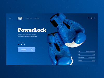 PowerLock ui ux web design website