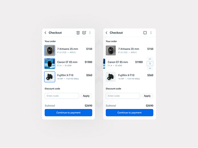 Checkout cart checkout components design system figma items practice shop simple stand ui ui ui kit