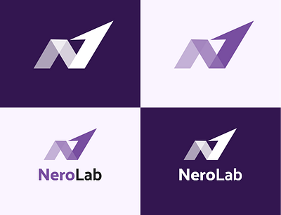 NeroLab - NFT Marketplace - Brand Logo Design app branding design digital agency digital art graphic design illustration logo logo design logo designing vector