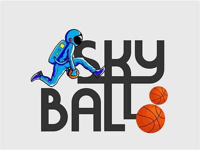 Sky Ball Logo Design design graphic design illustration logo vector