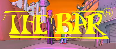 Globoform — Episode 5: The Bar artwork comic illustration typography