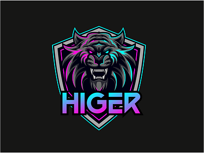 Higer Gaming Logo Design design graphic design illustration logo vector