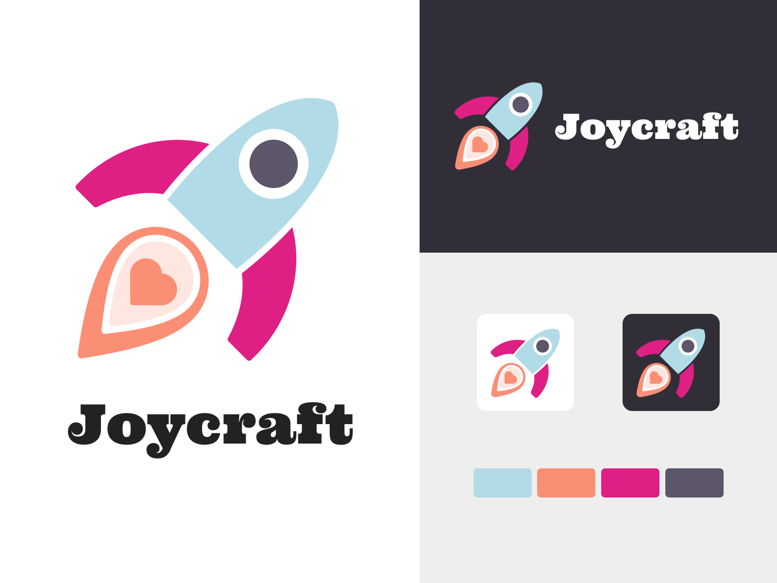Joycraft Logo by Sarah (Von) Harvey on Dribbble