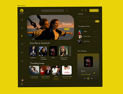 Music App app branding design graphic design illustration illustrator minimal ui ux web website