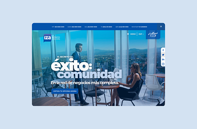 Business Centers | Website business design desktop ui ux web web design