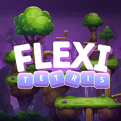 FLEXI TETRIS | GAME UI & Level Design 2d art 2d game art app design game game design game ui illustration mobile game pixel art ui ux