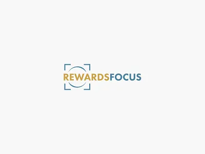 Rewards Focus Logo branding design graphic design logo typography vector