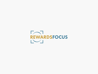 Rewards Focus Logo branding design graphic design logo typography vector