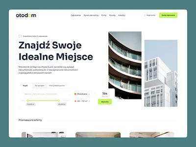 Online Service of Real Estate sales and rental announcements apartment clean design estate property real estate real estate agency real estate website site web web design