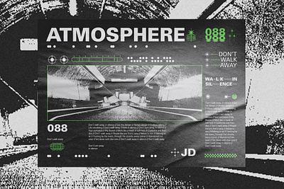 atmosphere design graphic design poster design