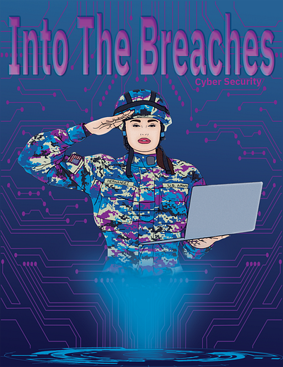 Into The Breaches design graphic design illustration