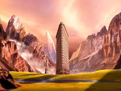 Hostile World 3d adobe adobe photoshop design illustration matte painting photoshop