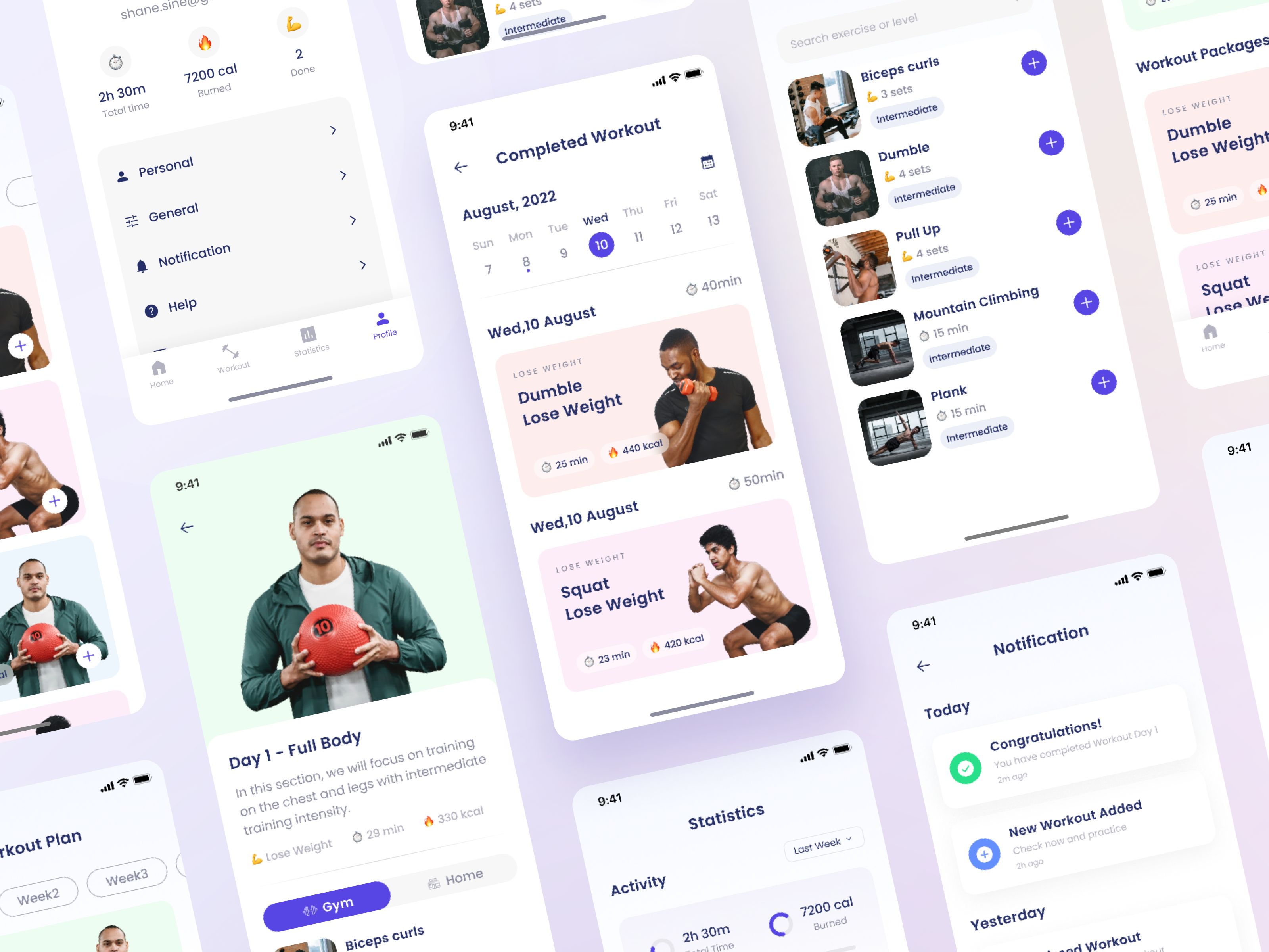 Example of Mobile App UI UX Design