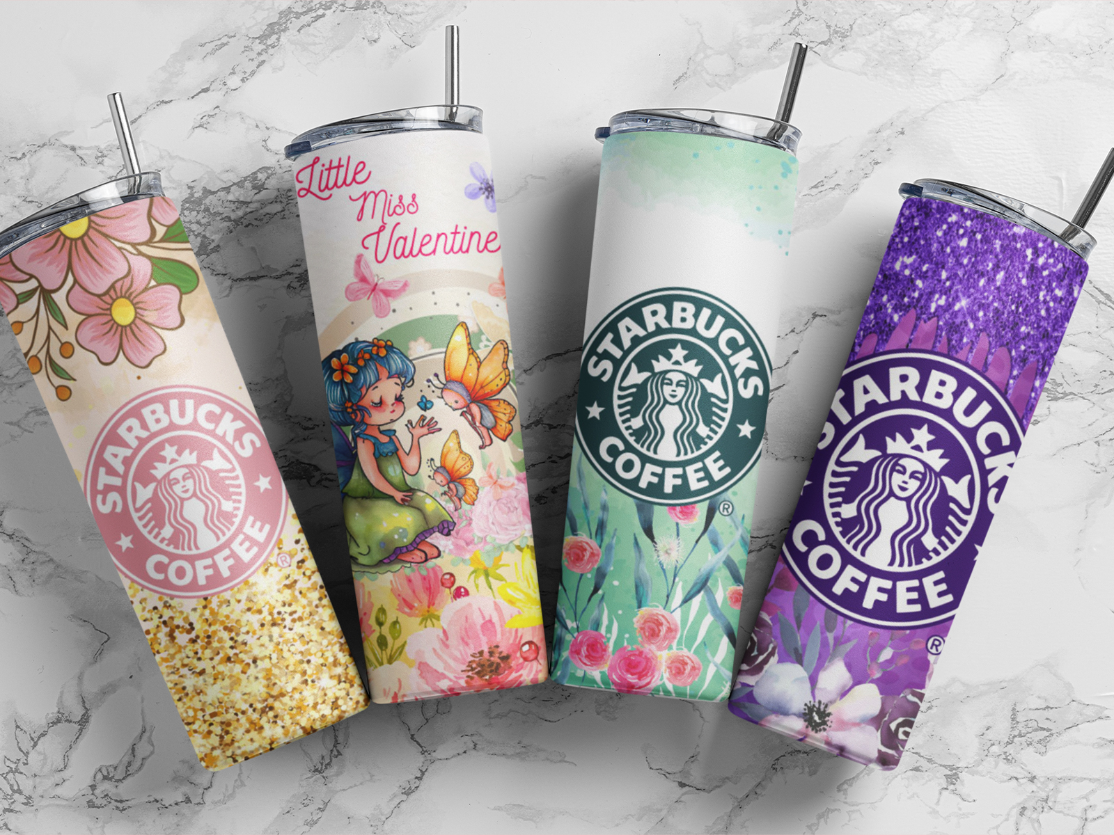 Starbucks Valentine's Day Tumbler – Classy Mess Boutique