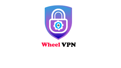 Wheel VPN 3d graphic design logo logo 3d logo creating