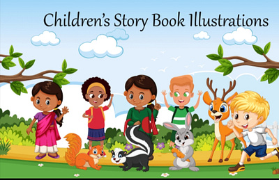 Children Story Book illustration https://www.fiverr.com/share/ animation book design children book formating illustration story book