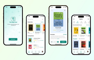 Online Bookstore App Design app book book app bookstore daily ui mobile mobile app mobileapp ui ui design user experience user interface ux