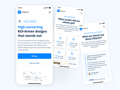 Design Agency Landing Page agency design design agency design agency landing page design agency website figma landing page ui ui design uicarl ux ux design web web design website