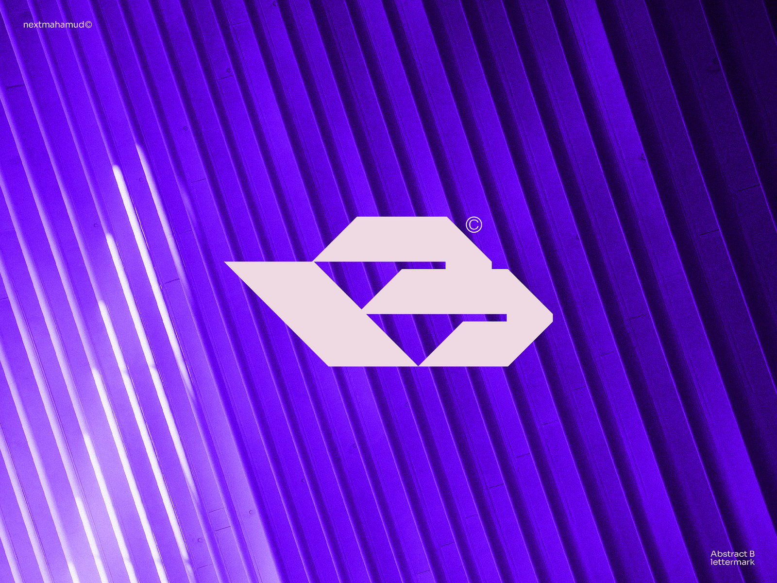 Abstract B letter mark. by Next Mahamud on Dribbble