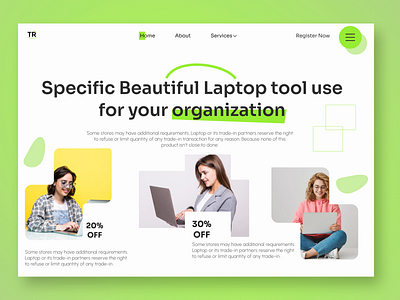 Landing Page Design dashboard e commerce fintech healthcare landing page shopping ui design web design webpage website website deisgn