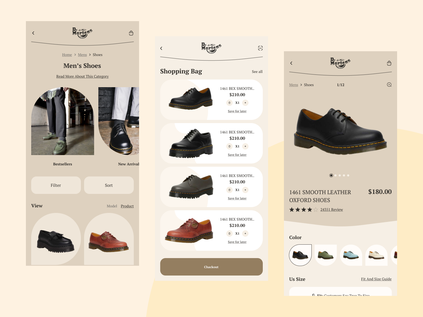 Shoes Store Mobile App by Nick Buturishvili on Dribbble