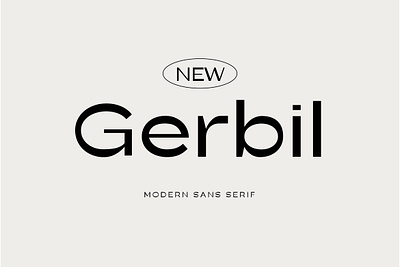 New Gerbil Modern Sans cosmetic