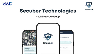 Secuber Technologies - Security & Guards App app guardsapp panic security securityapp securityguard technology tracker tracking ui