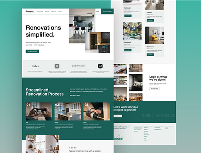 Home Renovation Website app dashboard design furniture graphic design home home renovation motion graphics ui ux website
